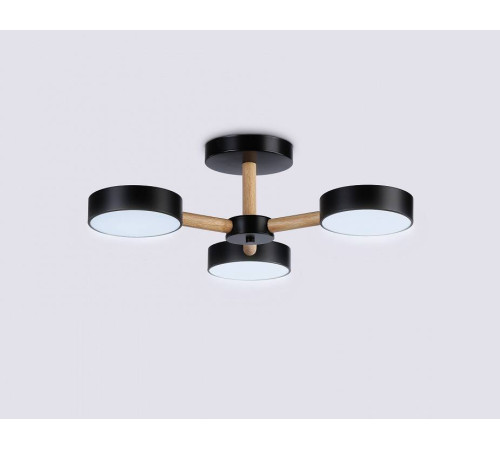 Люстра на штанге Ambrella light Fusion 3 лампы FL4823