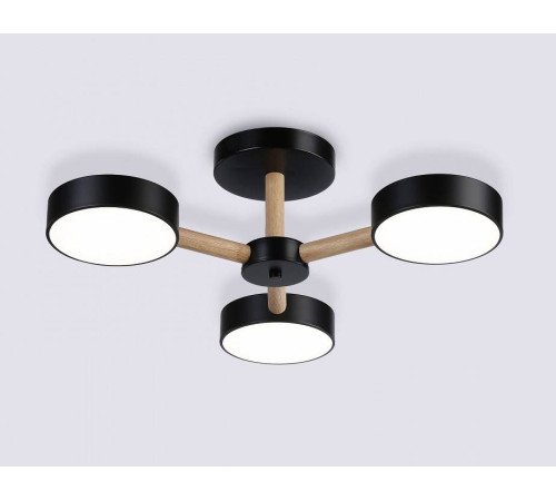 Люстра на штанге Ambrella light Fusion 3 лампы FL4823