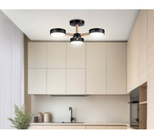 Люстра на штанге Ambrella light Fusion 3 лампы FL4823