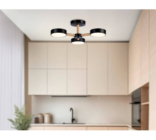 Люстра на штанге Ambrella light Fusion 3 лампы FL4823