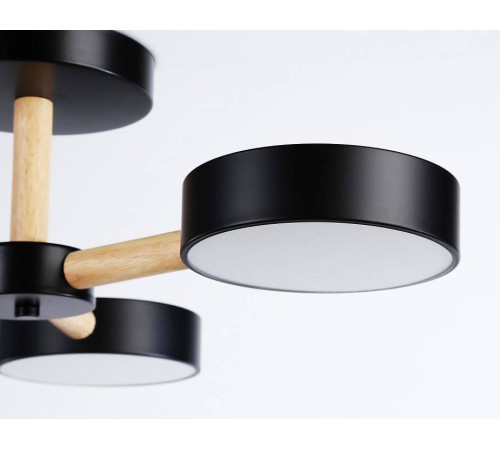 Люстра на штанге Ambrella light Fusion 3 лампы FL4823