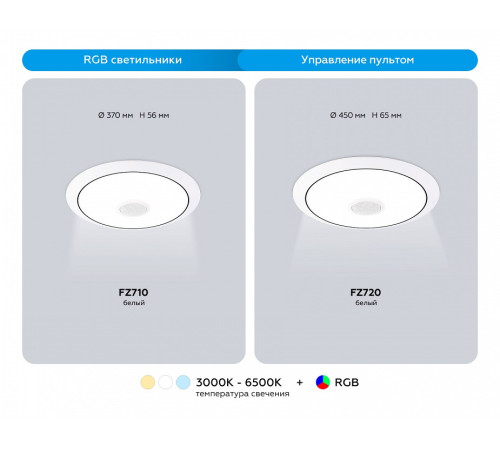 Накладной светильник Ambrella Light FZ720