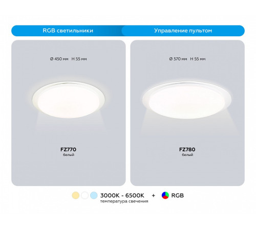 Накладной светильник Ambrella Light FZ780