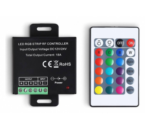 Контроллер-регулятор цвета RGB с пультом ДУ Ambrella Light GS GS11301