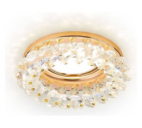 Встраиваемый светильник Ambrella Light Crystal K206 K206 CL/G