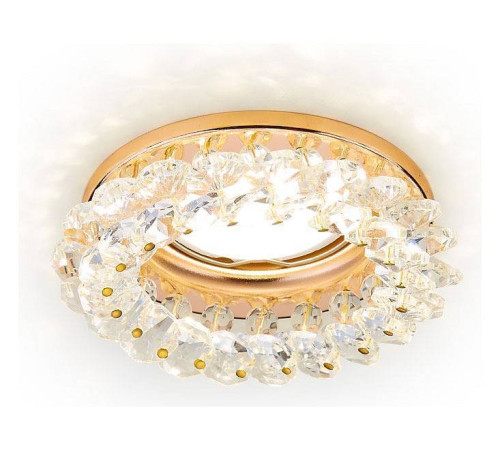 Встраиваемый светильник Ambrella Light Crystal K206 K206 CL/G