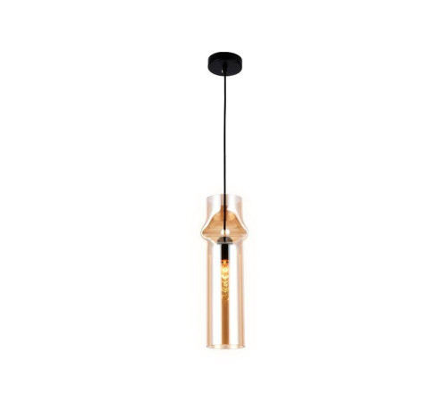Подвесной светильник Ambrella light TR TR3560 1xE27 черный/золото TR3560