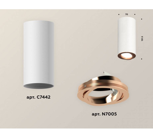 Накладной светильник Ambrella Light XS XS7442005