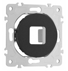 Розетка для вывод кабеля без рамки Arte Milano am-202 202.49-1.black