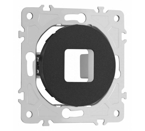 Розетка для вывод кабеля без рамки Arte Milano am-202 202.49-1.black