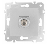 ТВ-розетка без рамки Arte Milano am-203 203.42-1.silver