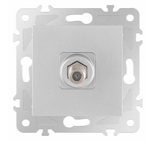 ТВ-розетка без рамки Arte Milano am-203 203.42-1.silver