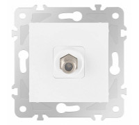 ТВ-розетка без рамки Arte Milano am-203 203.42-1.white