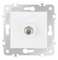 ТВ-розетка без рамки Arte Milano am-203 203.42-1.white