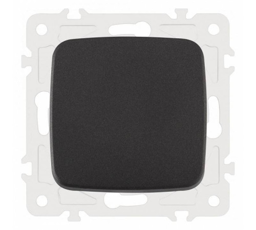 Выключатель одноклавишный без рамки Arte Milano 205 205.30-1.black