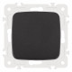 Выключатель одноклавишный без рамки Arte Milano 205 205.30-1.black