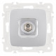 ТВ-розетка без рамки Arte Milano am-205 205.42-1.silver