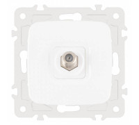 ТВ-розетка без рамки Arte Milano am-205 205.42-1.white