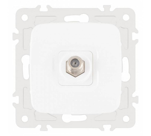 ТВ-розетка без рамки Arte Milano am-205 205.42-1.white