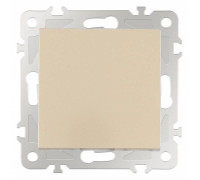 Выключатель проходной одноклавишный без рамки Arte Milano 206 206.32-1.shampan