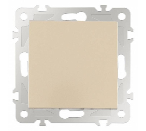 Выключатель проходной одноклавишный без рамки Arte Milano 206 206.32-1.shampan