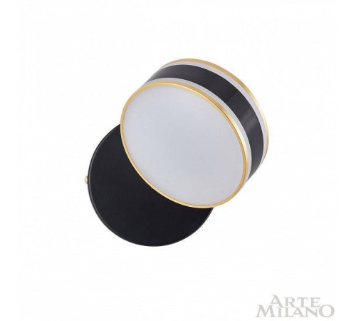 Бра Arte Milano Ferrara-71040 277599/1B BK/GD