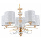 Подвесная люстра Arte Milano Florentia-2097 302097/5 Wh/Gd