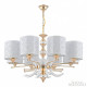 Подвесная люстра Arte Milano Florentia-2097 302097/8 Wh/Gd