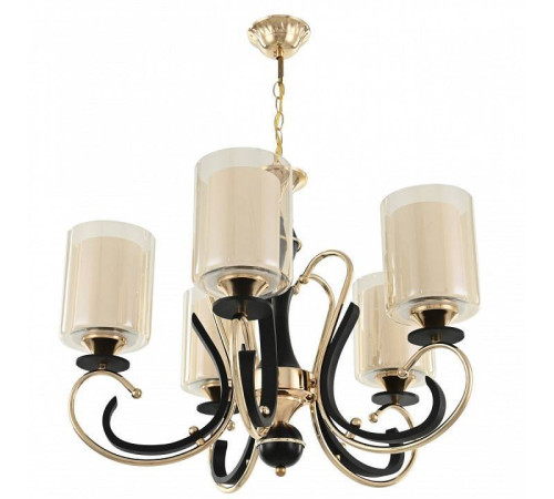 Подвесная люстра Arte Milano Florentia-2237 302237/5 Bk/Gd