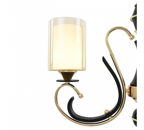 Подвесная люстра Arte Milano Florentia-2237 302237/5 Bk/Gd