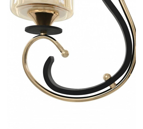 Подвесная люстра Arte Milano Florentia-2237 302237/5 Bk/Gd