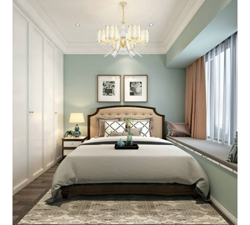 Подвесная люстра Arte Milano Florentia-6067 306067/6 Wh/Gd