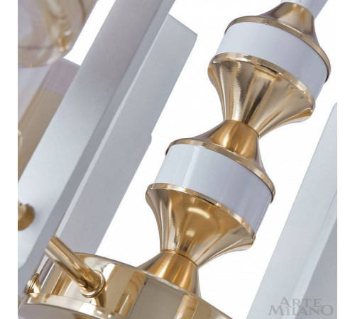 Подвесная люстра Arte Milano Florentia-6087 306087/5 Wh/Gd