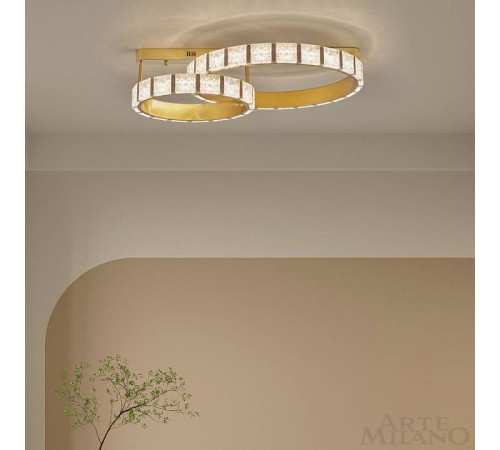 Накладной светильник Arte Milano AM-Venezia 310183/D600-D400 GD