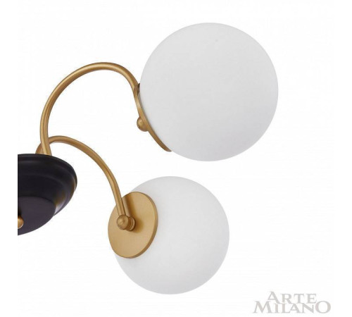 Люстра на штанге Arte Milano AM-Napoli 312066/D700/4 BS/BK