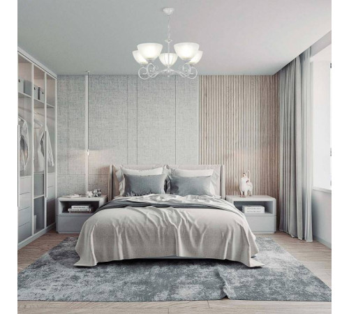 Подвесная люстра Arte Milano Amalfi-0656 5xE14 330656/5 WT+SL