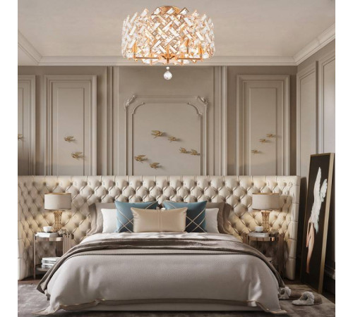 Люстра на штанге Arte Milano Sorrento 377019/6/50/470 GD