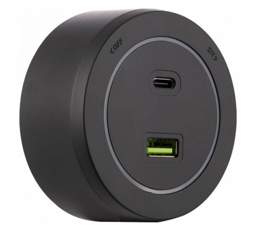 Розетка USB и type C на треке Arte Milano Am-track-sockets-39 399731TS/USB-Type-C Black