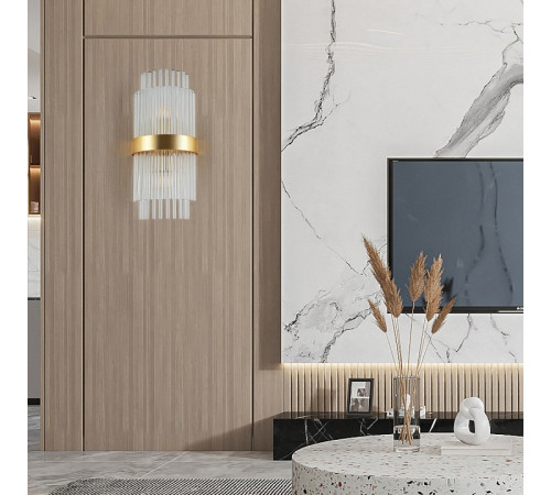 Накладной светильник Arte Milano Torcia 430122.180.2.E14.C1 GD