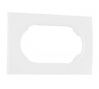 Рамка для двойной розетки Arte Milano am-502.04 502.04-double.white