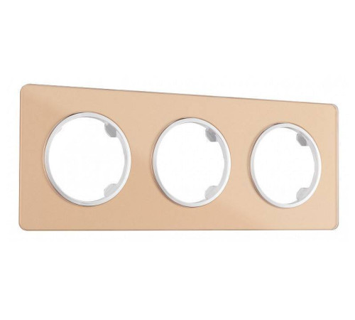 Рамка на 3 поста Arte Milano am-502.13 502.13-3.shampan