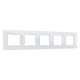 Рамка на 5 постов Arte Milano am-503.02 503.02-5.white