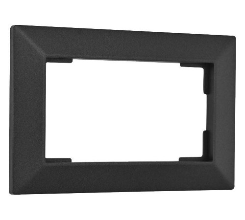 Рамка для двойной розетки Arte Milano am-503.03 503.03-double.black