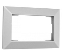 Рамка для двойной розетки Arte Milano am-503.03 503.03-double.silver