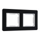 Рамка на 2 поста Arte Milano am-503.14 503.14-2.black