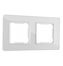 Рамка на 2 поста Arte Milano am-503.14 503.14-2.silver