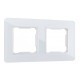Рамка на 2 поста Arte Milano am-503.14 503.14-2.white