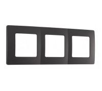 Рамка на 3 поста Arte Milano am-517.17 517.17-3.black