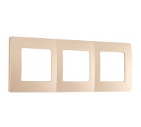 Рамка на 3 поста Arte Milano am-517.17 517.17-3.shampan