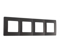 Рамка на 4 поста Arte Milano am-517.17 517.17-4.black